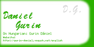 daniel gurin business card